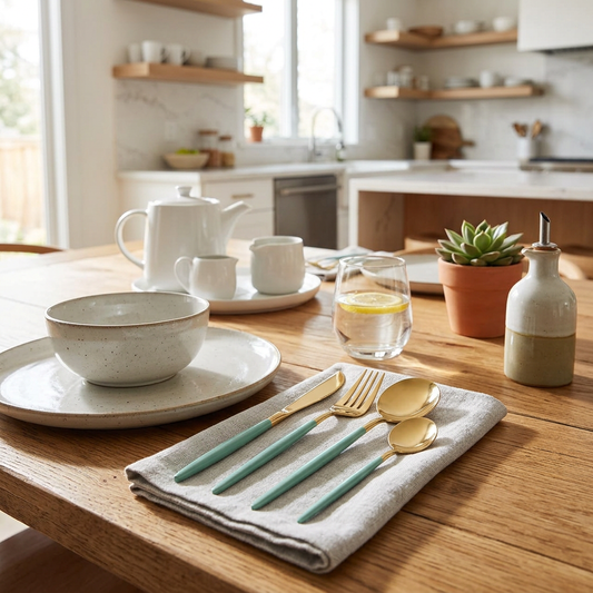 Elegant Cutlery Set - lifestyle