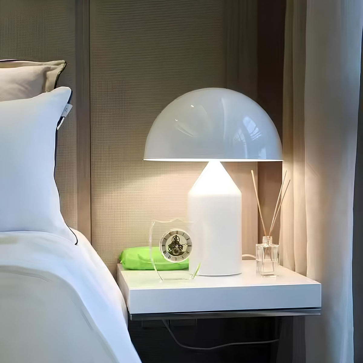 Metal Mushroom Dome Table Lamp 14