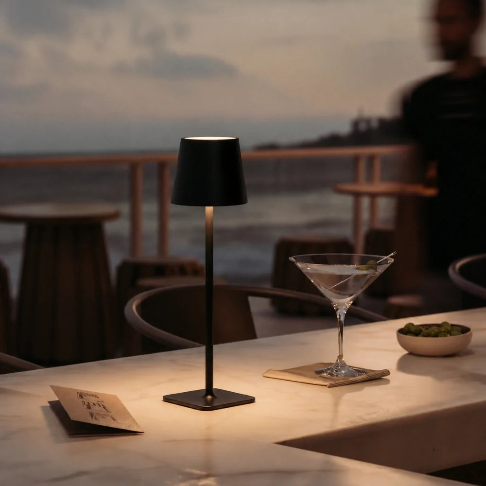 Tall Cordless Touch Table Lamp 0