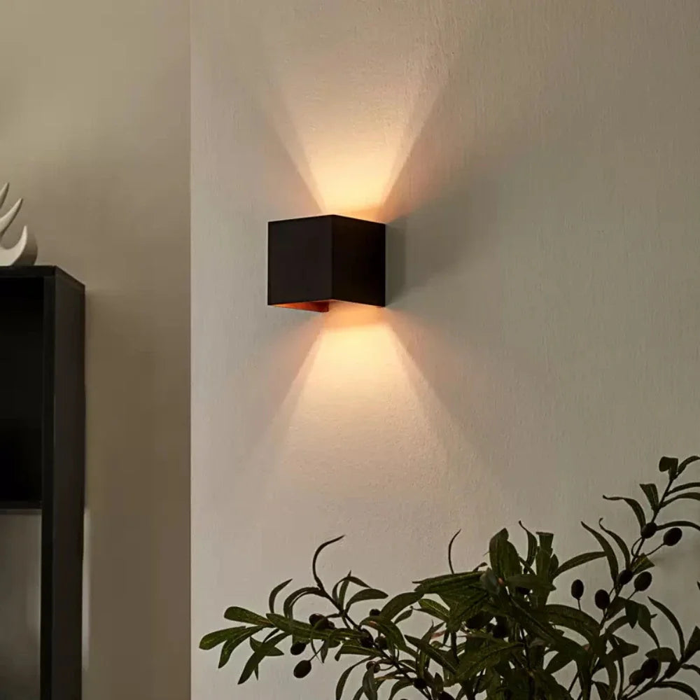 Adjustable Up-Down Cube Wall Light 9