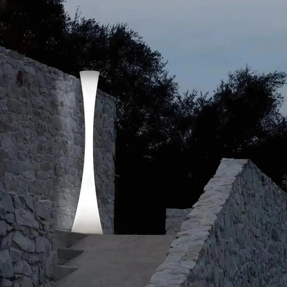 Hourglass Outdoor Glow Floor Lamp Set 6