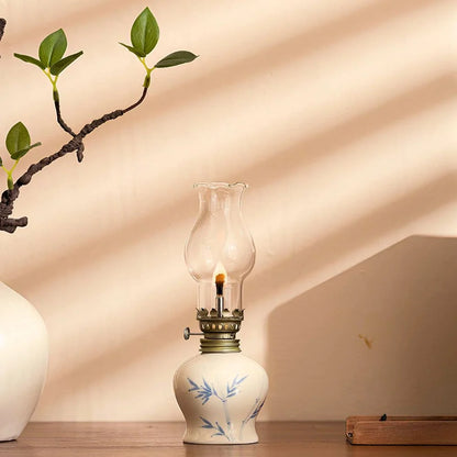 Hand-Finished Ceramic Oil Lantern 5