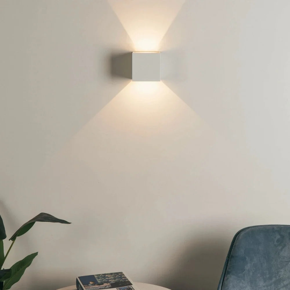 Adjustable Up-Down Cube Wall Light 14
