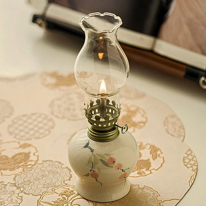 Hand-Finished Ceramic Oil Lantern 8