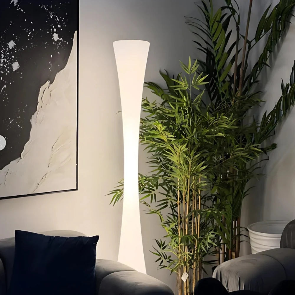 Hourglass Outdoor Glow Floor Lamp Set 3