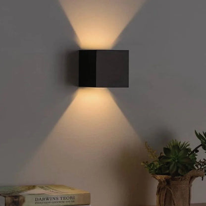 Adjustable Up-Down Cube Wall Light 13