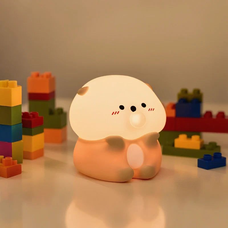 Squeezable Silicone Animal Night Light 24