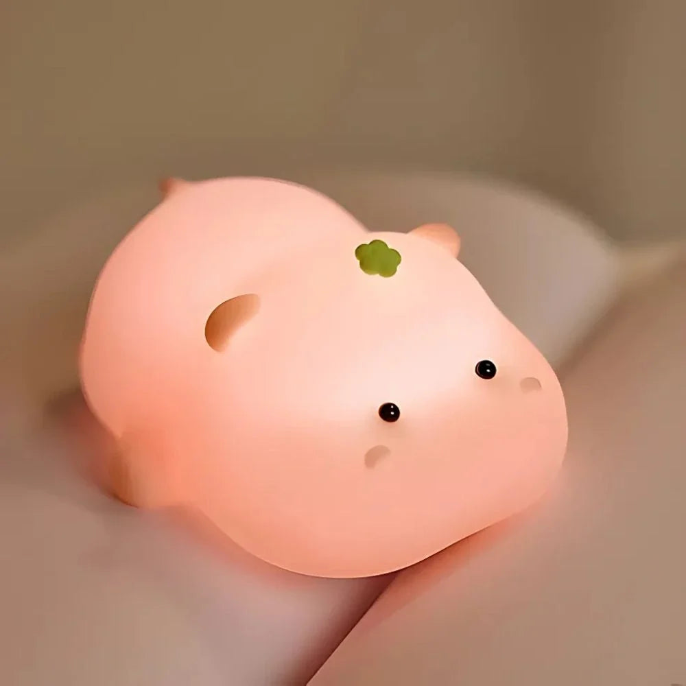 Squeezable Silicone Animal Night Light 7