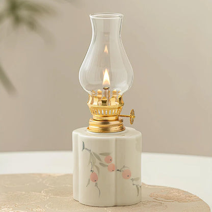 Hand-Finished Ceramic Oil Lantern 16