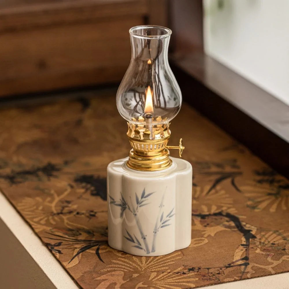 Hand-Finished Ceramic Oil Lantern 3