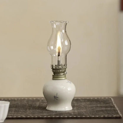 Hand-Finished Ceramic Oil Lantern 7