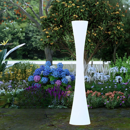 Hourglass Outdoor Glow Floor Lamp Set 9
