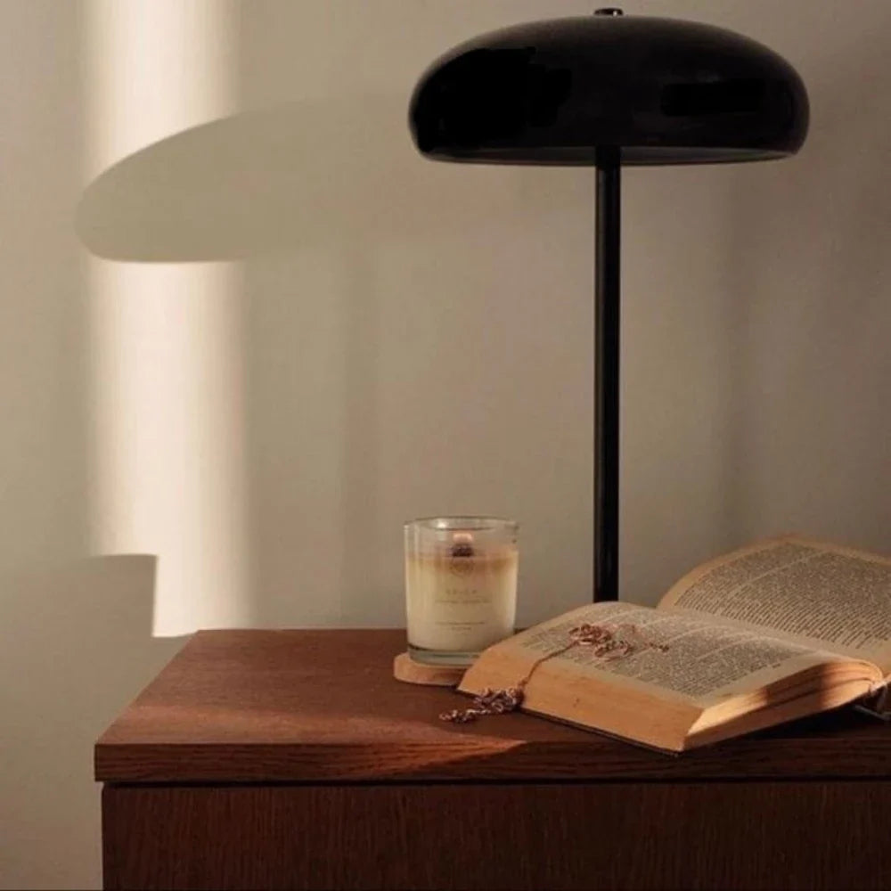 Rounded-Top Retro Cordless Table Lamp 4
