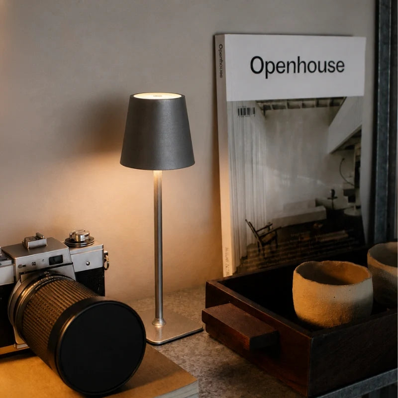Tall Cordless Touch Table Lamp 12