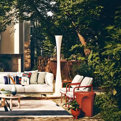 Hourglass Outdoor Glow Floor Lamp Set 14