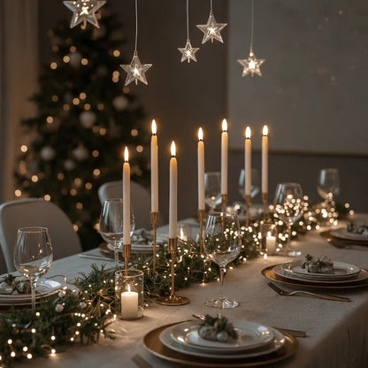 Flameless LED Taper Candles with Remote 0