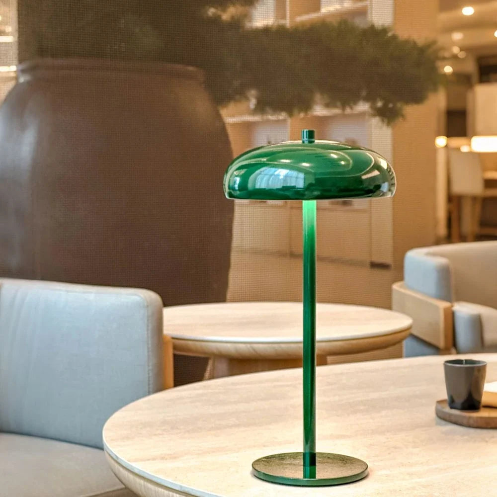 Rounded-Top Retro Cordless Table Lamp 8