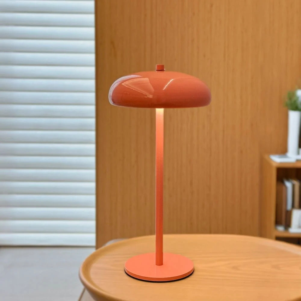 Rounded-Top Retro Cordless Table Lamp 10
