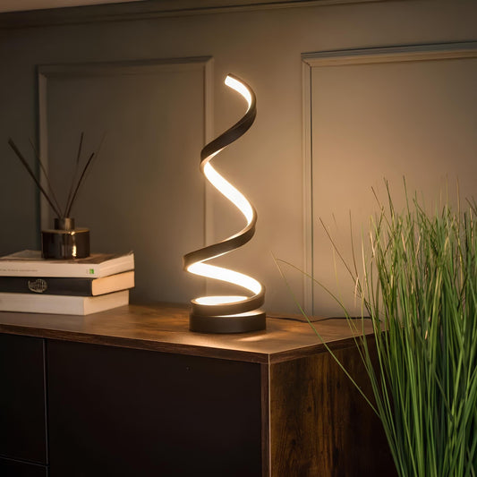 Spiral Silicone Table Lamp 1