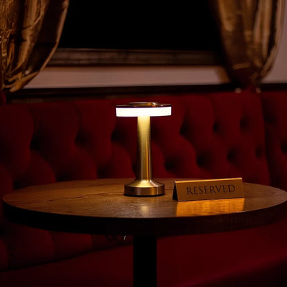 Metallic Dome Cordless Table Lamp 13