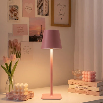 Tall Cordless Touch Table Lamp 17