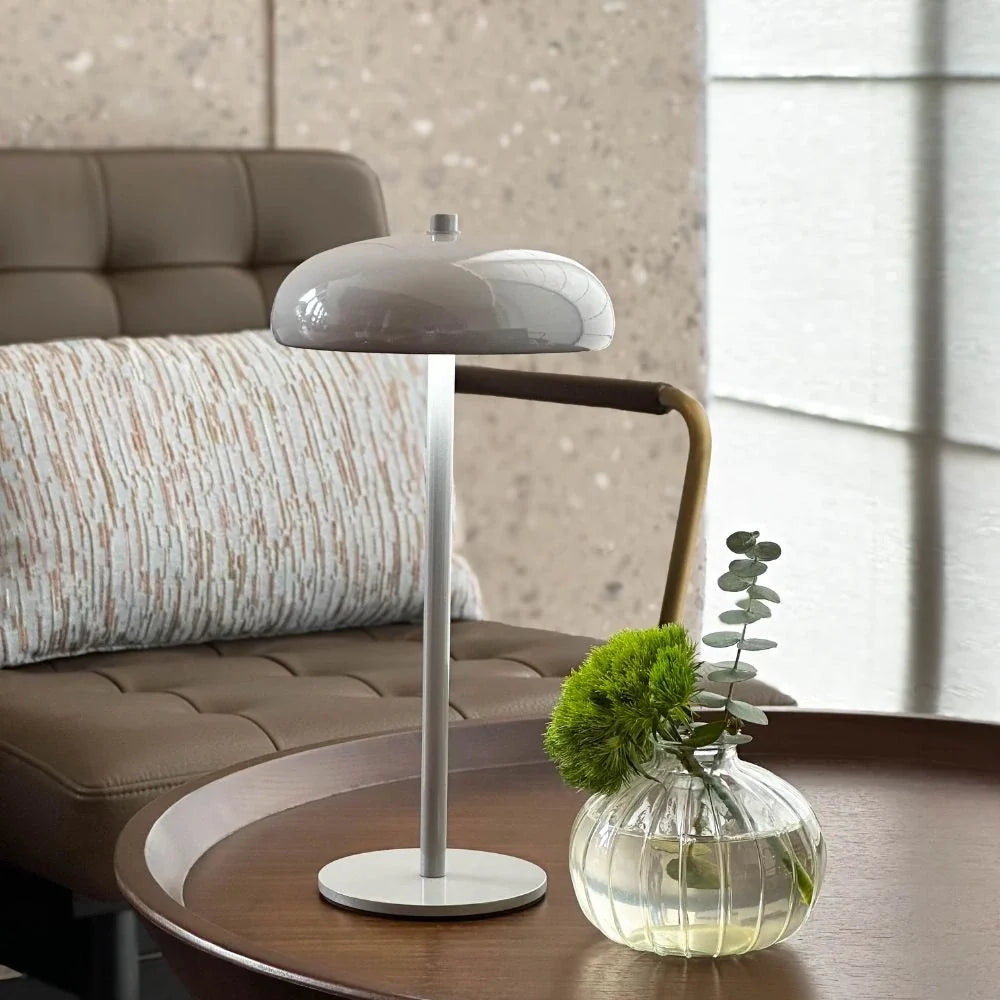Rounded-Top Retro Cordless Table Lamp 9