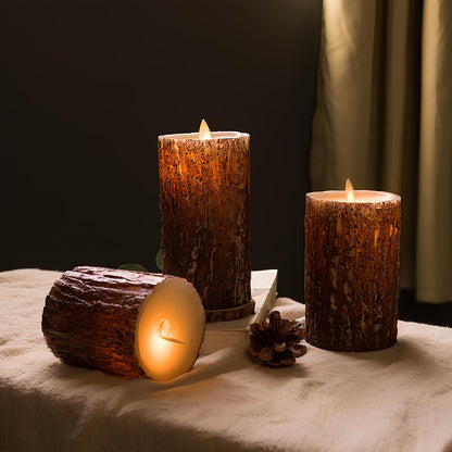 Flameless LED Pillar Candle Sets 11