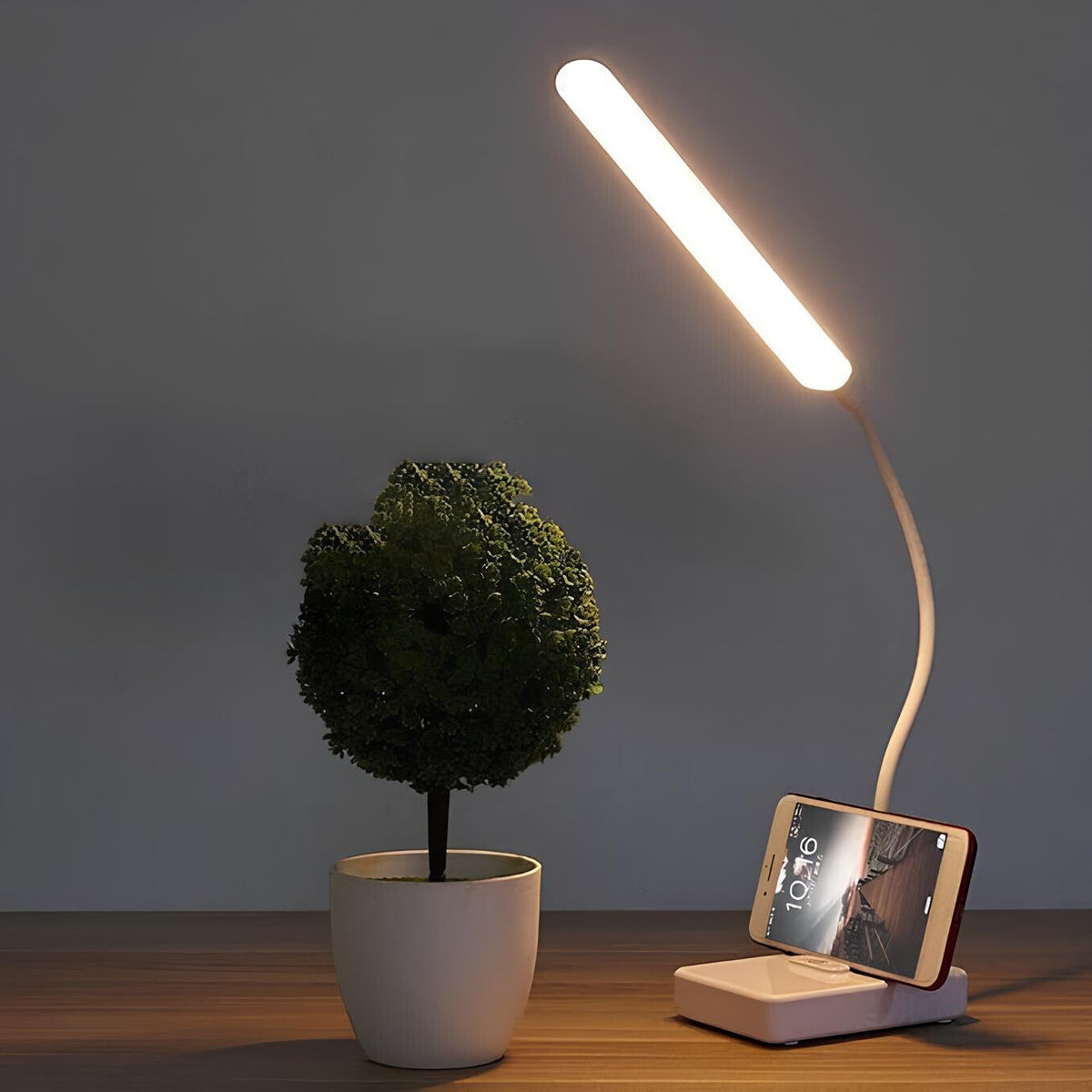 Flexible Gooseneck LED Desk Lamp 0