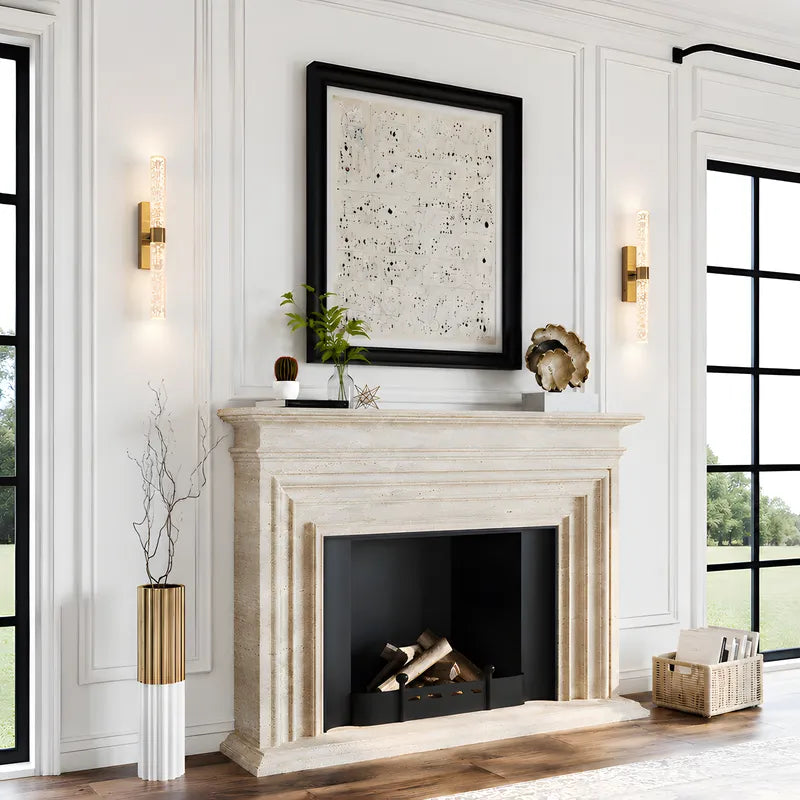 Crystal Bubble Column Cordless Wall Light 7