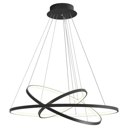 Concentric Ring LED Pendant Chandelier 11
