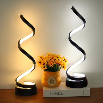 Spiral Silicone Table Lamp 5