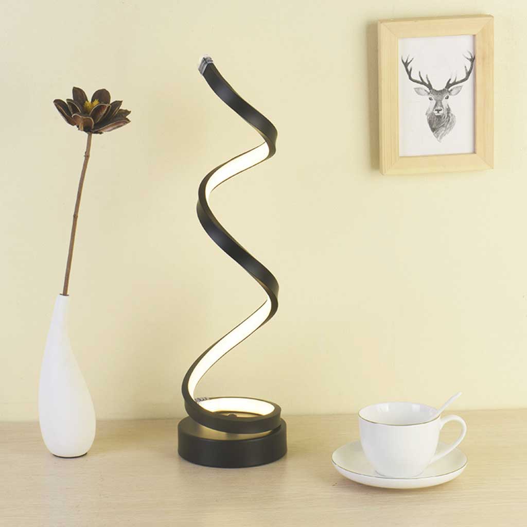 Spiral Silicone Table Lamp 6