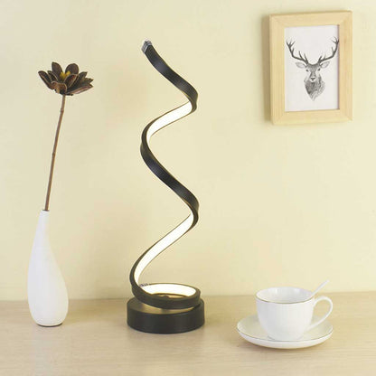 Spiral Silicone Table Lamp 6