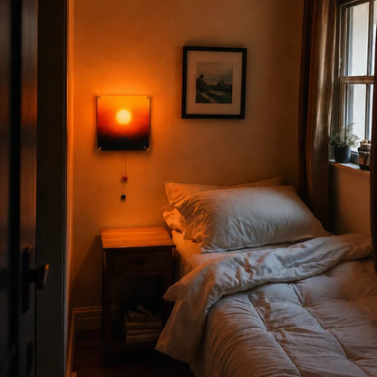 Sunset Pull-Cord Wall Light 2