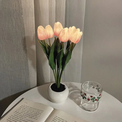 Glowing Tulip Bouquet Night Light 11