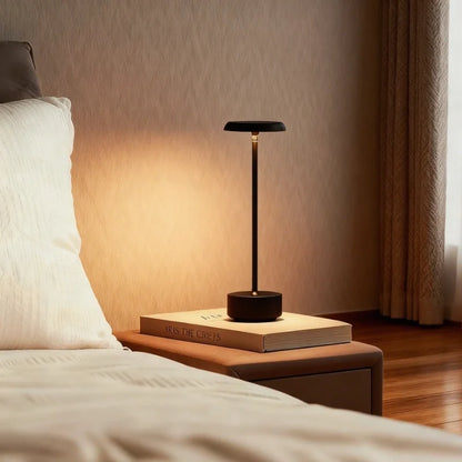 Aluminium Disc-Head Cordless Table Lamp 5