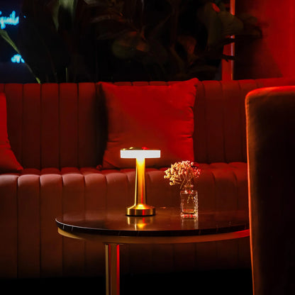 Metallic Dome Cordless Table Lamp 4