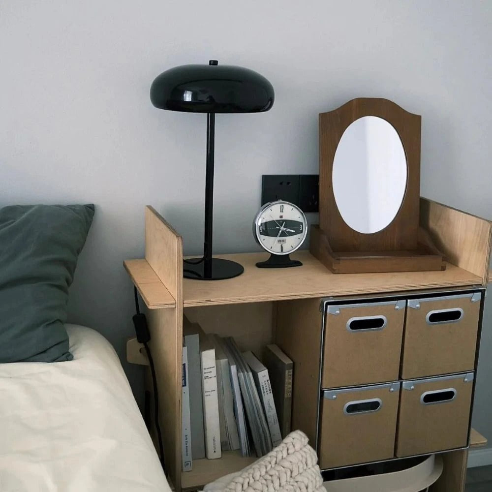 Rounded-Top Retro Cordless Table Lamp 12