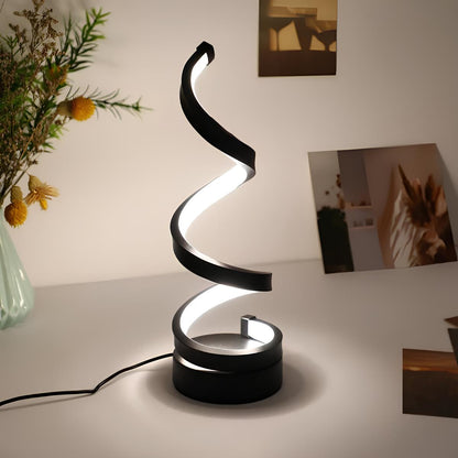 Spiral Silicone Table Lamp 4
