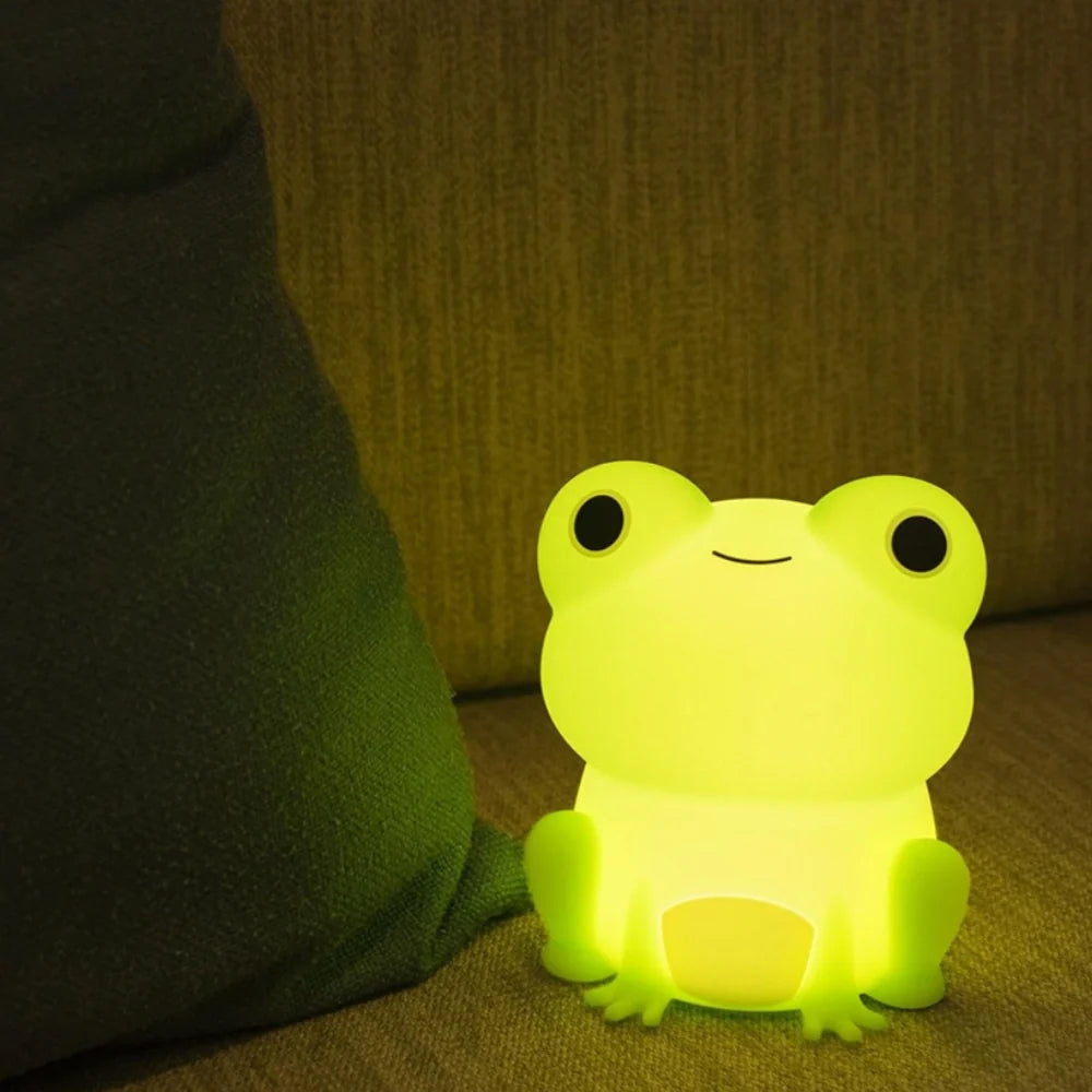Squeezable Silicone Animal Night Light 9