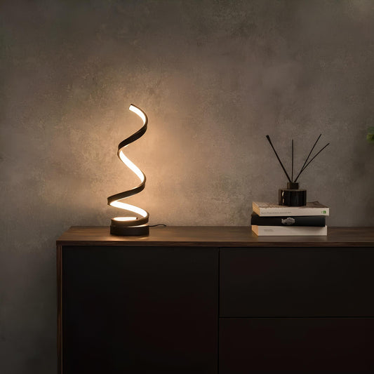 Spiral Silicone Table Lamp 0