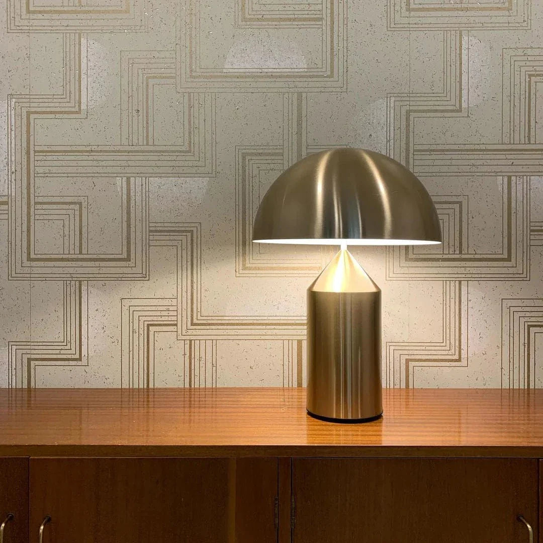 Metal Mushroom Dome Table Lamp 2