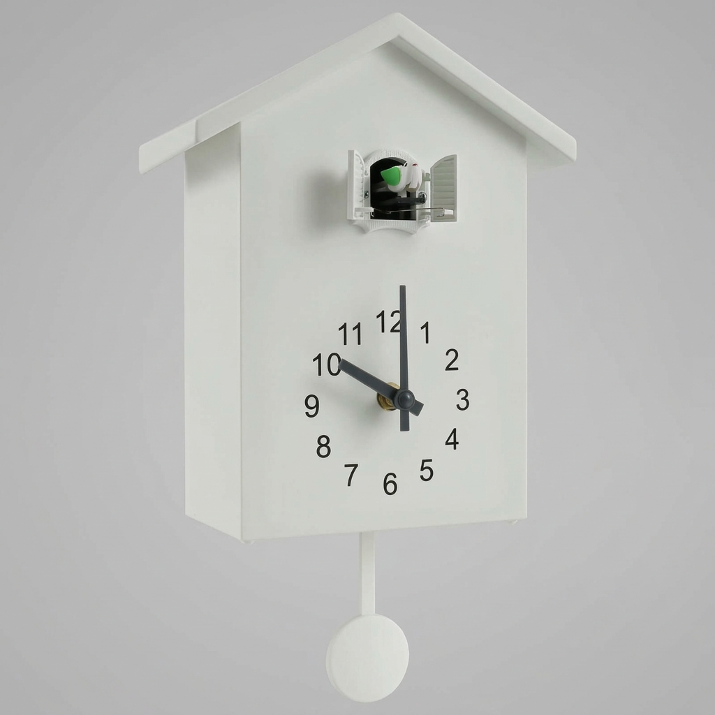 Contemporary Cuckoo Wall Clock - main