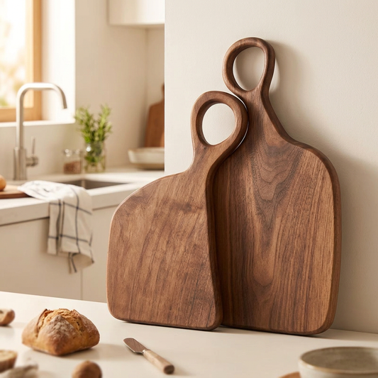 Walnut Cutting Board - lifestyle