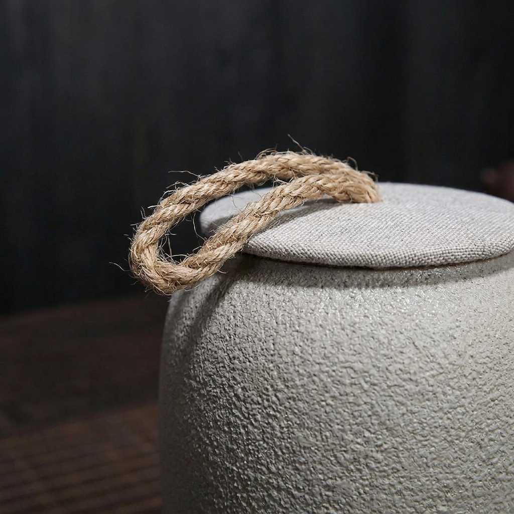 Vintage Kitchen Canisters - detail