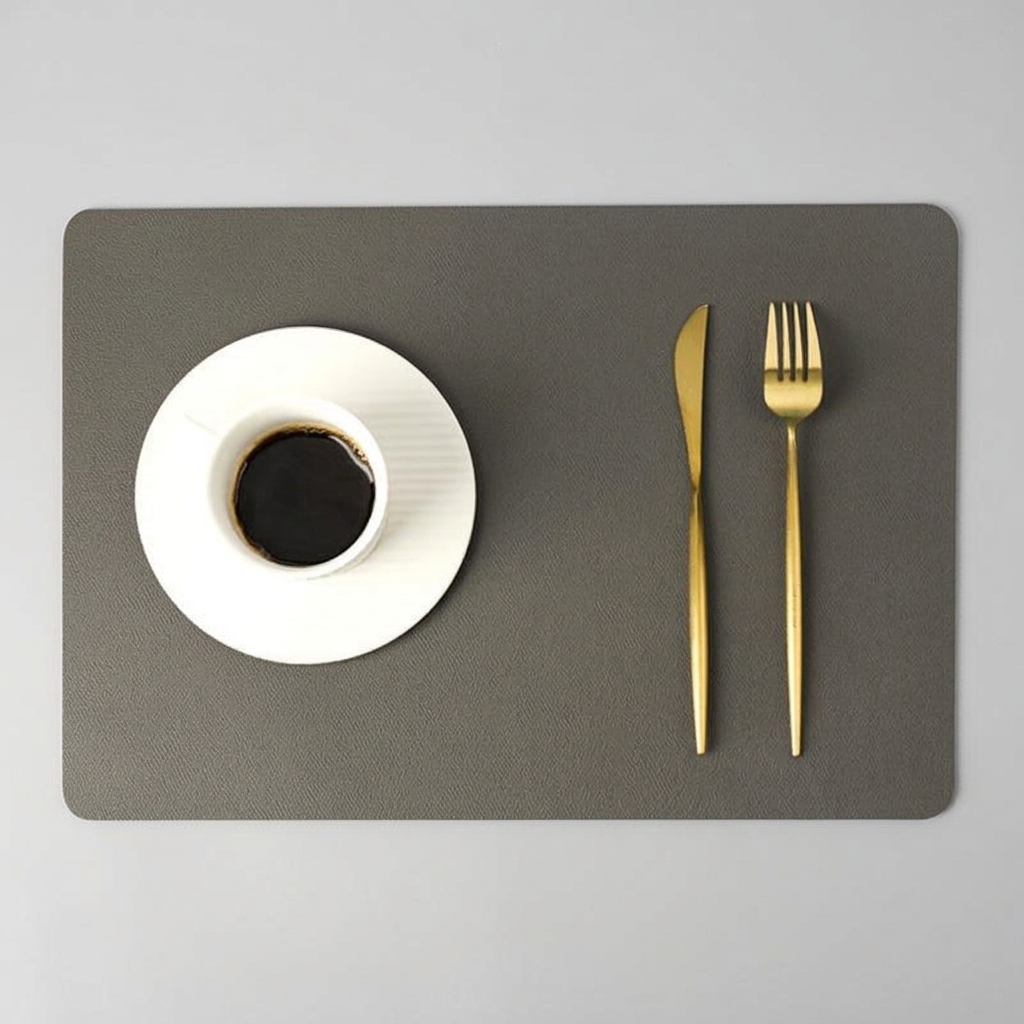 Elegant PU Leather Placemats - variant