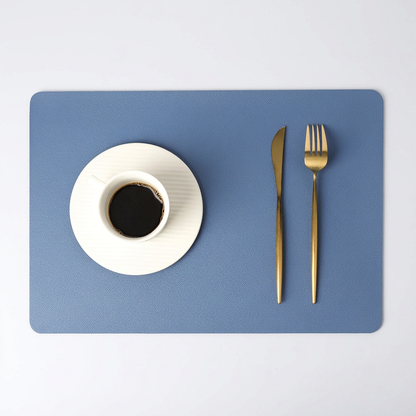 Elegant PU Leather Placemats - variant