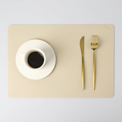 Elegant PU Leather Placemats - variant