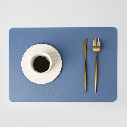 Elegant PU Leather Placemats - main