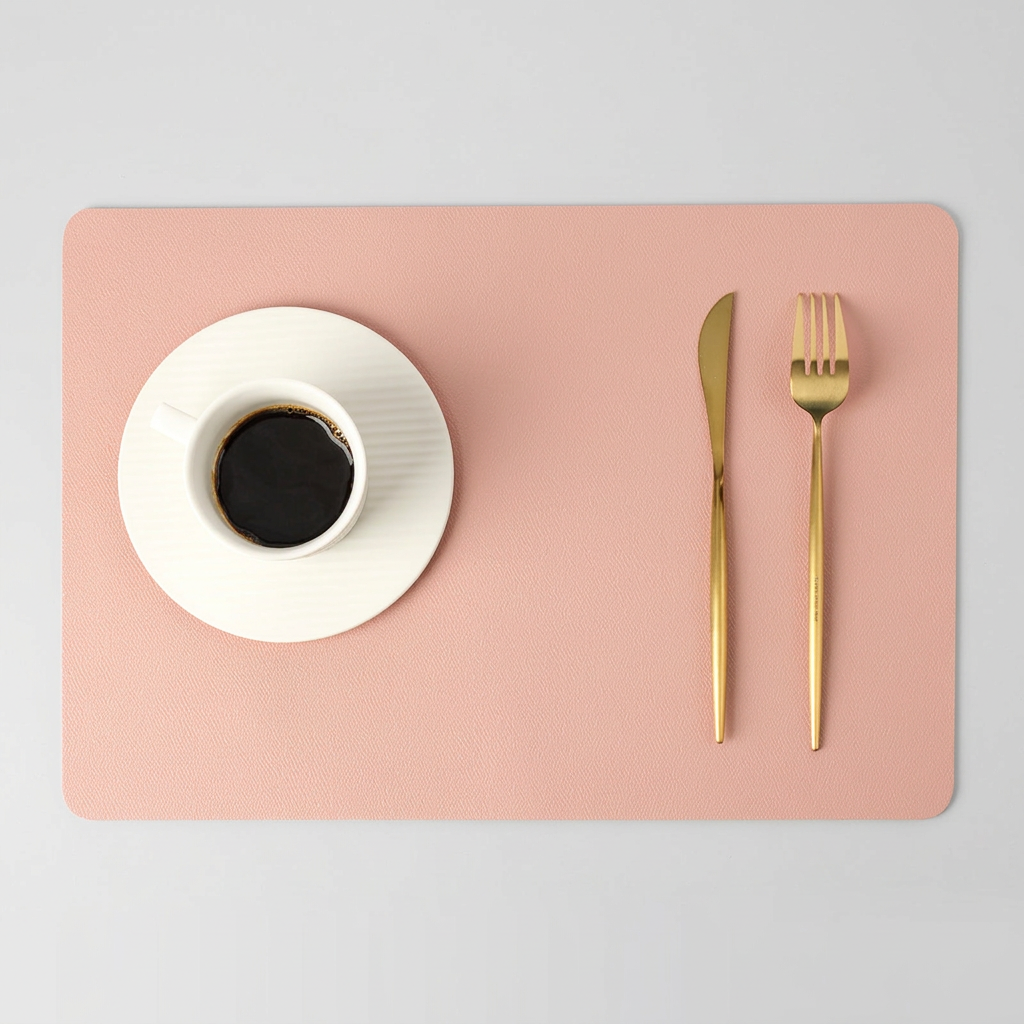 Elegant PU Leather Placemats - variant